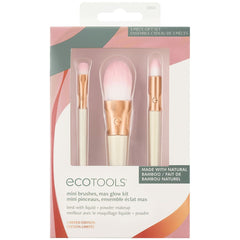 Set of Make-up Brushes Ready Glow Limited edition 3 Pieces - Ecotools Maroc - Aylal Beauty