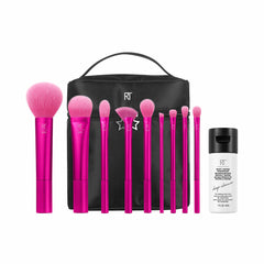 Set of Make-up Brushes Winter Brights 11 Pieces - Real Techniques Maroc - Aylal Beauty