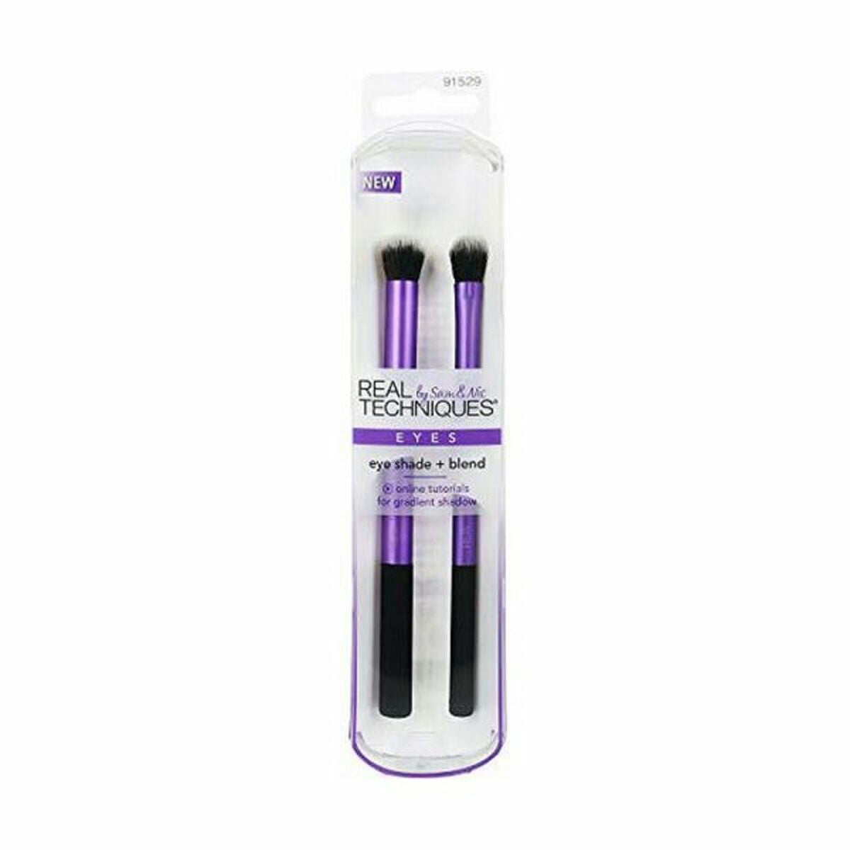 Make-up Brush Real Techniques Eye Shade Blend (2 pcs) 2 Pieces - Real Techniques Maroc - Aylal Beauty
