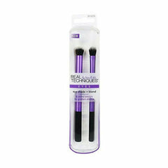 Make-up Brush Real Techniques Eye Shade Blend (2 pcs) 2 Pieces - Real Techniques Maroc - Aylal Beauty