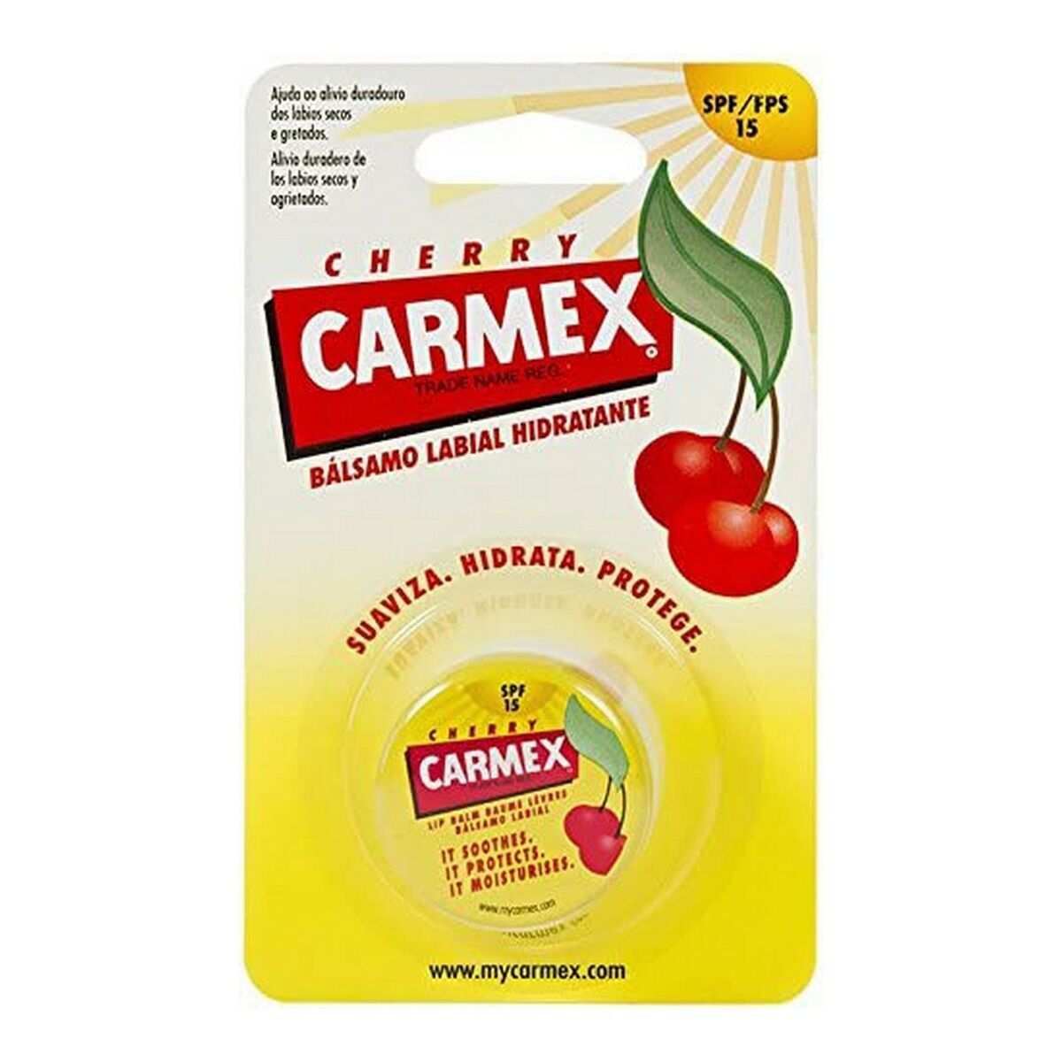 Moisturising Lip Balm Carmex Cherry (75 ml) - Carmex Maroc - Aylal Beauty