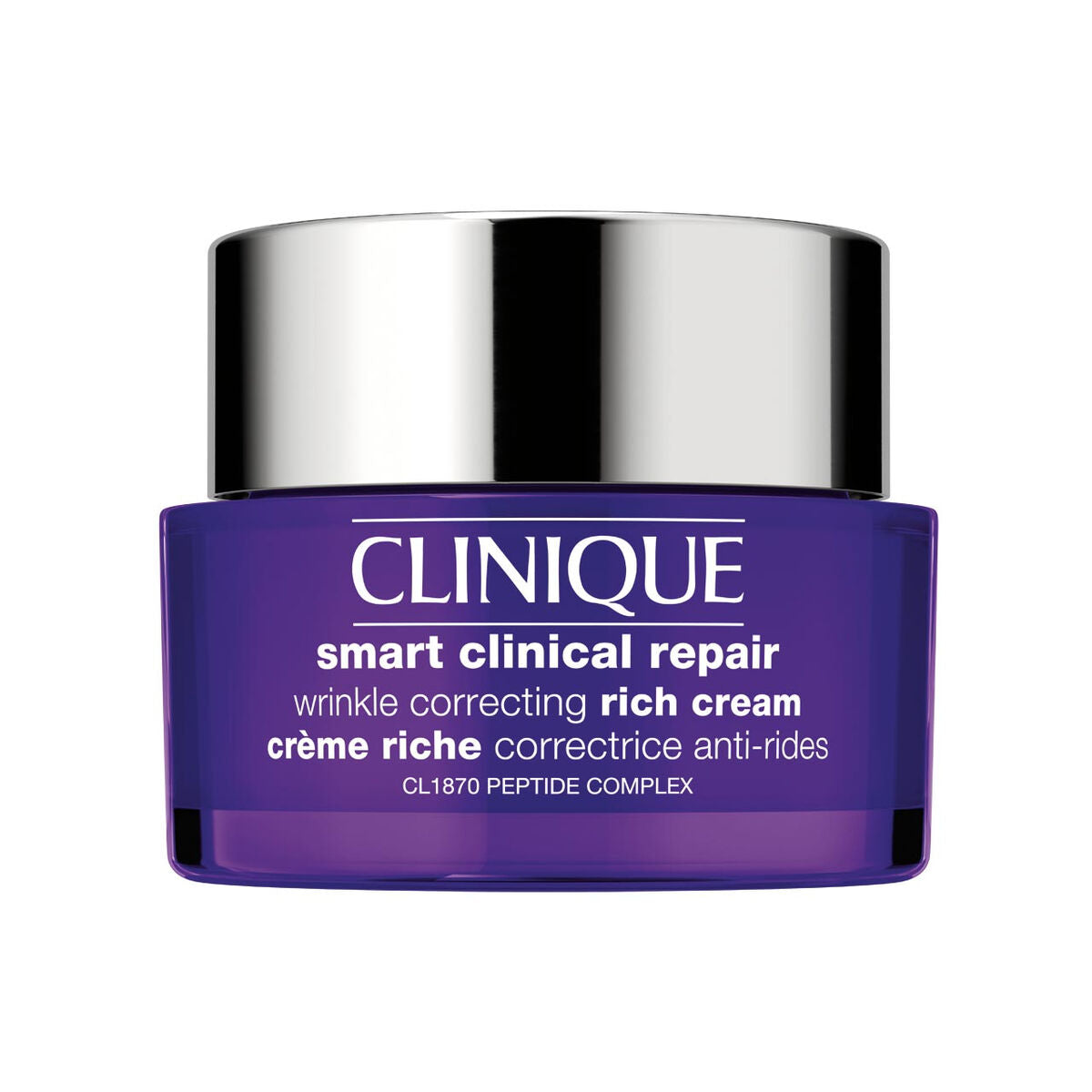 Facial Cream Smart Clinical Repair Rich Anti-Wrinkle (50 ml) - Clinique Maroc - Aylal Beauty