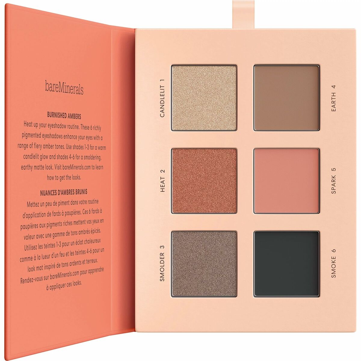 Eye Shadow Palette Mineralist Burnished Ambers 7,8 g - bareMinerals Maroc - Aylal Beauty