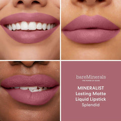 Liquid lipstick Mineralist Splendid 4 ml - bareMinerals Maroc - Aylal Beauty