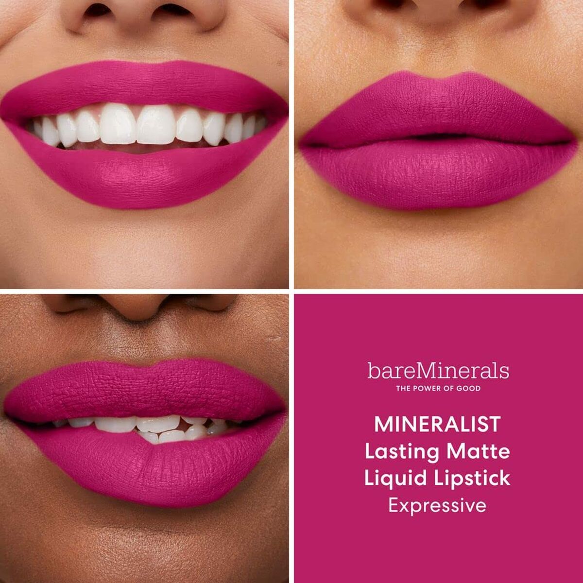 Liquid lipstick Mineralist Expressive 4 ml - bareMinerals Maroc - Aylal Beauty