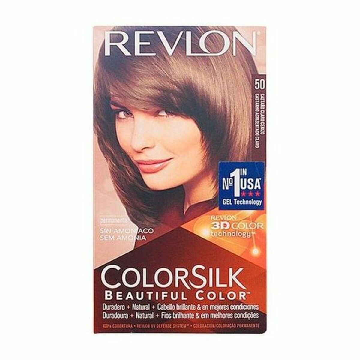 Dye No Ammonia Colorsilk 929-95509 Light Ash Chestnut (1 Unit) - Revlon Maroc - Aylal Beauty