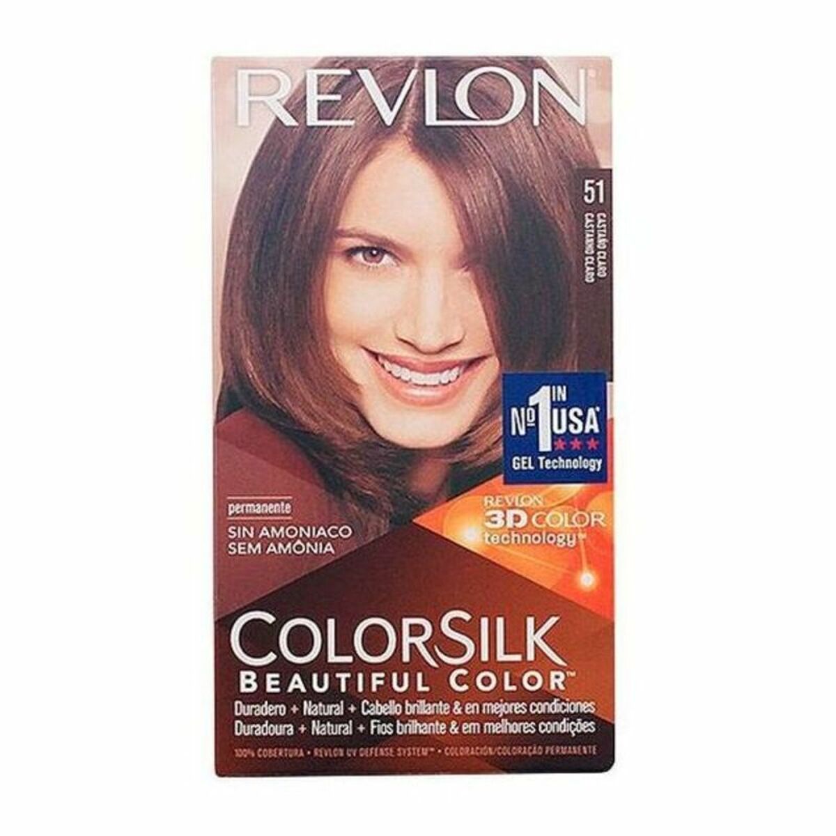 Dye No Ammonia Colorsilk Revlon CLK00008 (1 Unit) - Revlon Maroc - Aylal Beauty