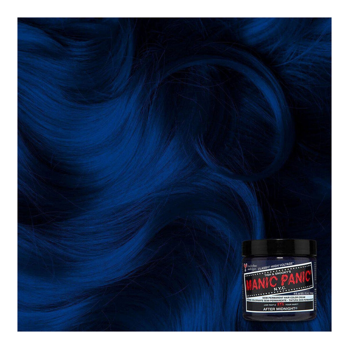 Permanent Dye Classic 612600110012 After Midnight (118 ml) - Manic Panic Maroc - Aylal Beauty