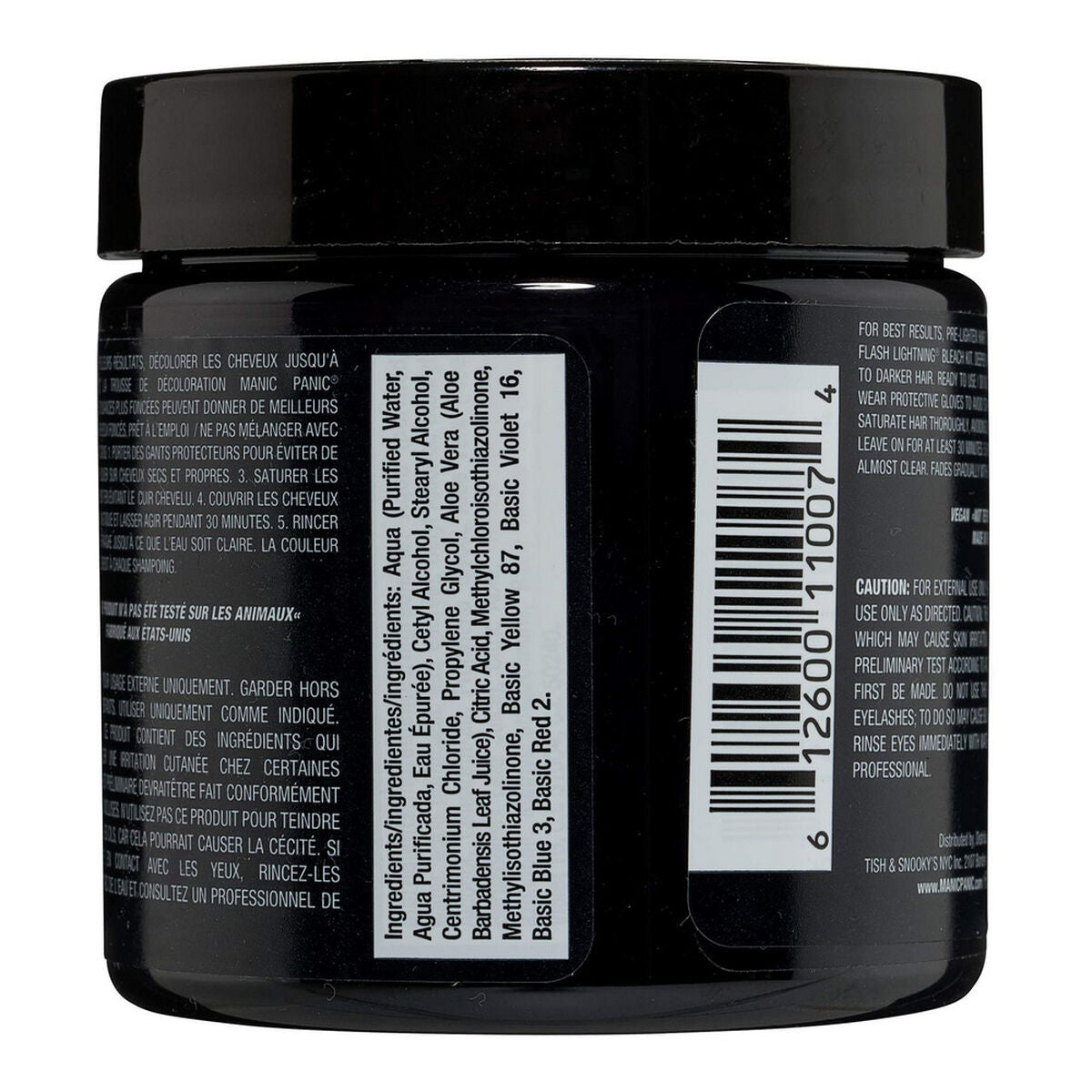 Permanent Dye Classic Manic Panic ‎HCR 11007 raven (118 ml) - Manic Panic Maroc - Aylal Beauty