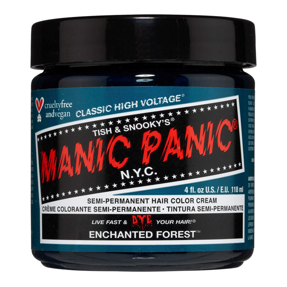 Permanent Dye Classic ‎612600110098 Enchantes Forest (118 ml) - Manic Panic Maroc - Aylal Beauty