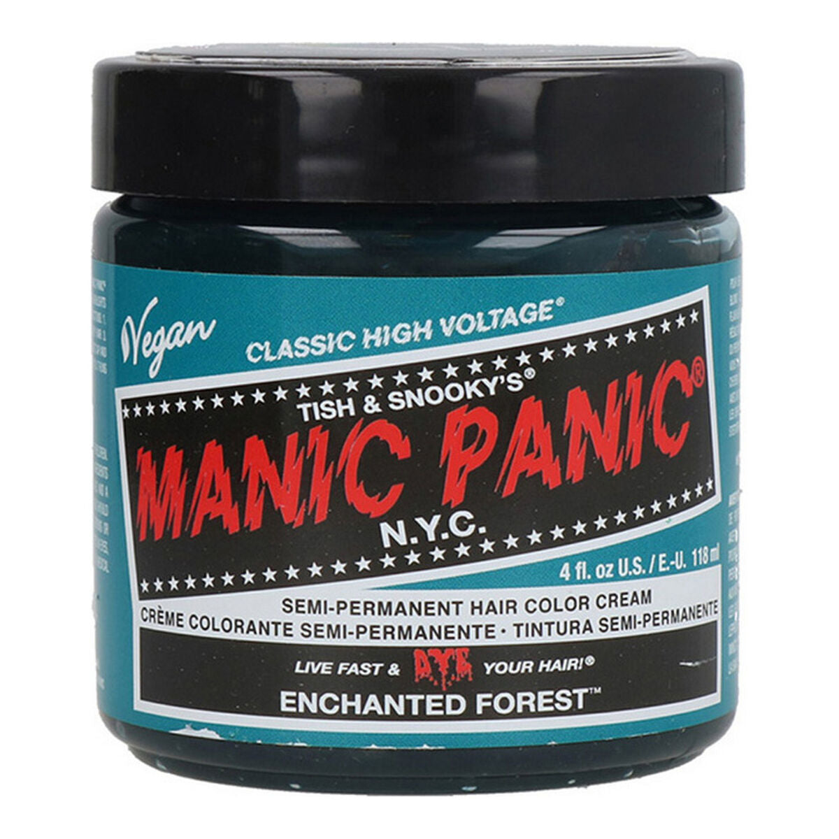 Permanent Dye Classic ‎612600110098 Enchantes Forest (118 ml) - Manic Panic Maroc - Aylal Beauty