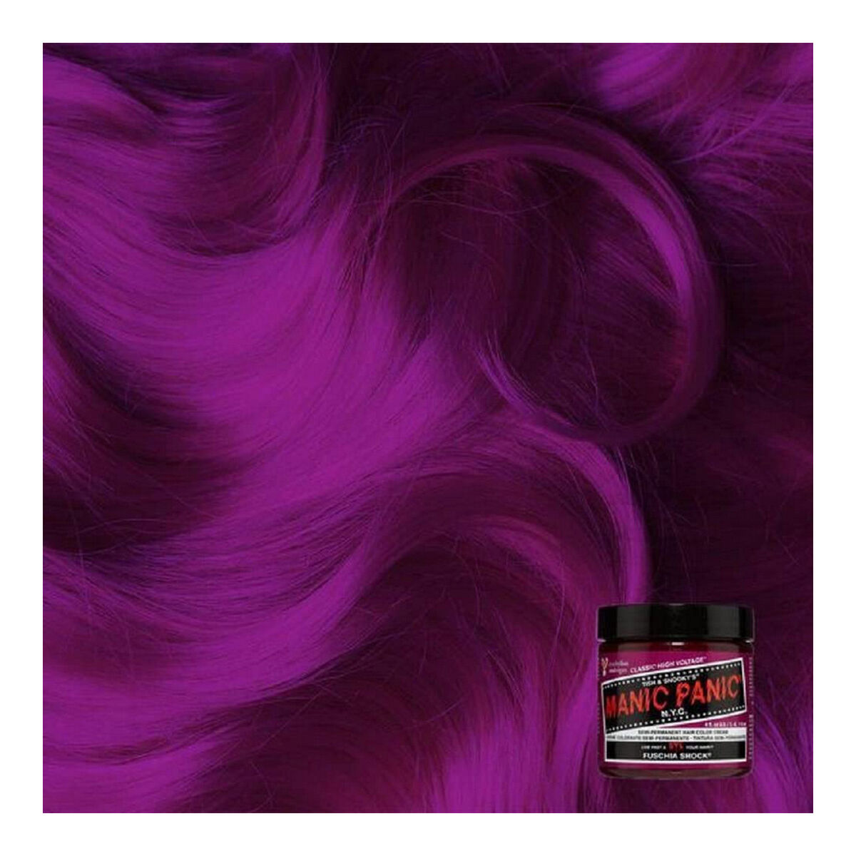 Permanent Dye Classic ‎HCR 11013 Fuschia Shock (118 ml) - Manic Panic Maroc - Aylal Beauty