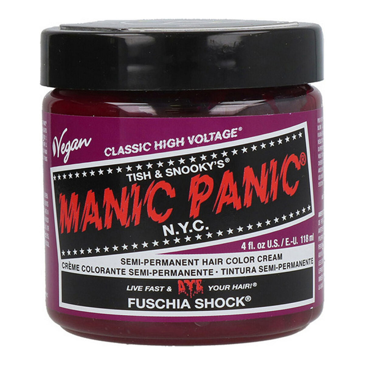 Permanent Dye Classic Manic Panic ‎HCR 11013 Fuschia Shock (118 ml) - Manic Panic Maroc - Aylal Beauty