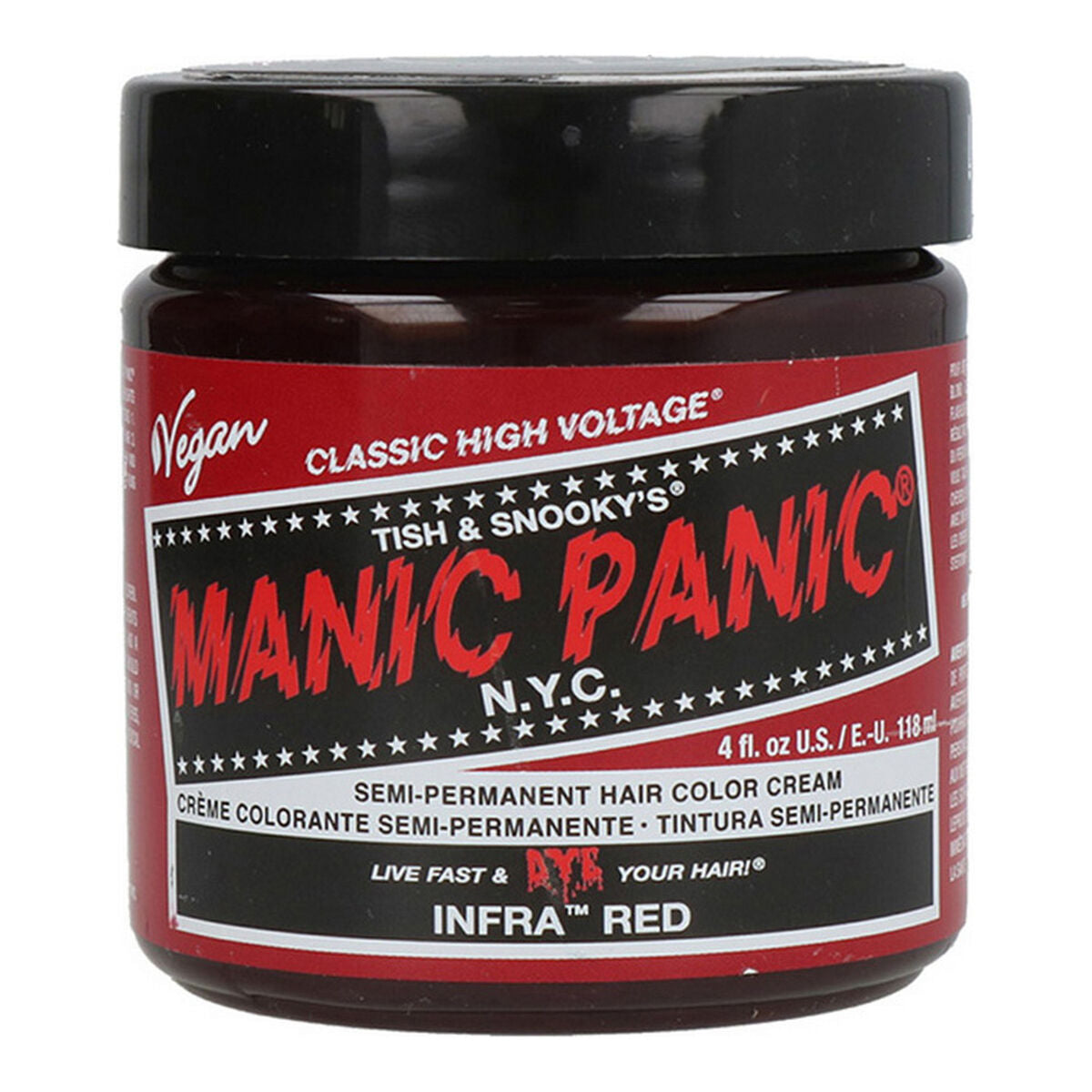 Permanent Dye Classic ‎HCR 11016 Infra Red (118 ml) - Manic Panic Maroc - Aylal Beauty