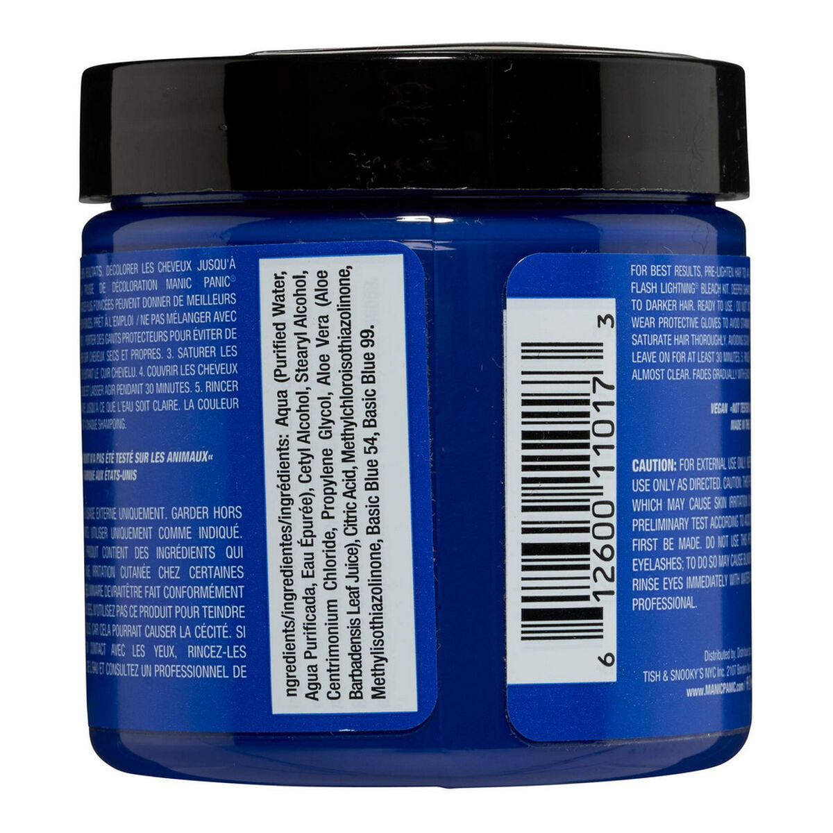 Permanent Dye Classic ‎HCR 11017 Bad Boy Blue (118 ml) - Manic Panic Maroc - Aylal Beauty