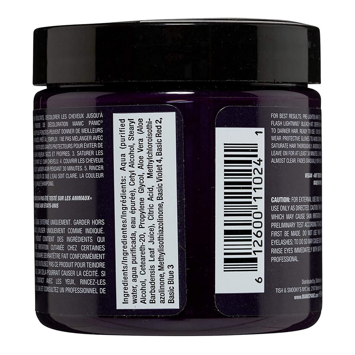 Permanent Dye Classic ‎HCR 11024 Purrple Haze (118 ml) - Manic Panic Maroc - Aylal Beauty