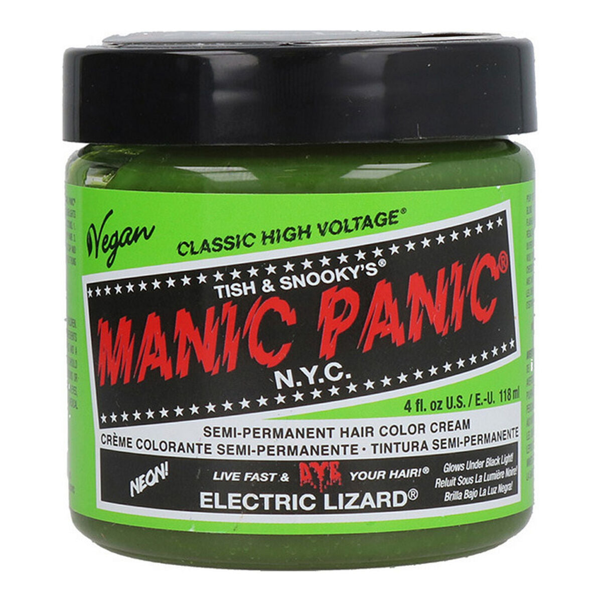 Permanent Dye Classic Manic Panic Panic Classic Electric Lizard (118 ml) - Manic Panic Maroc - Aylal Beauty