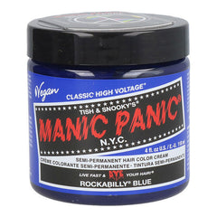 Permanent Dye Classic Rockabilly Blue (118 ml) - Manic Panic Maroc - Aylal Beauty