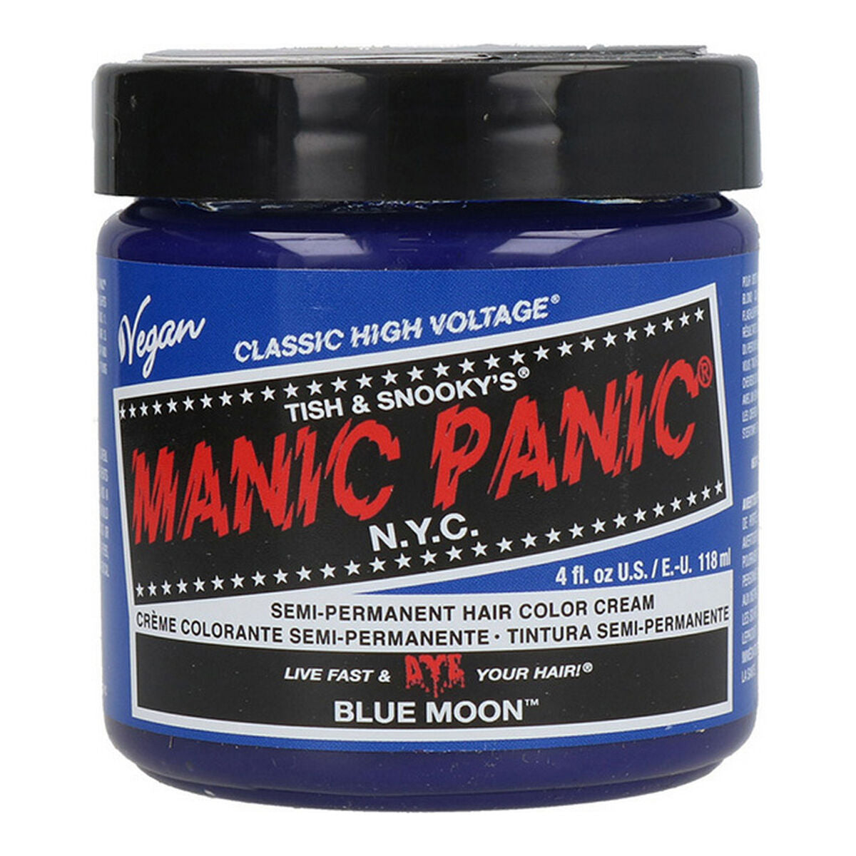 Permanent Dye Classic Blue Moon (118 ml) - Manic Panic Maroc - Aylal Beauty