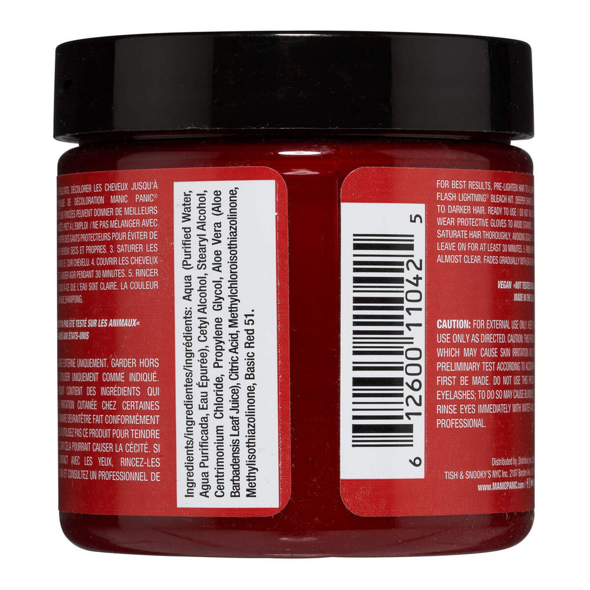 Permanent Dye Classic Vampire'S Kiss (118 ml) - Manic Panic Maroc - Aylal Beauty