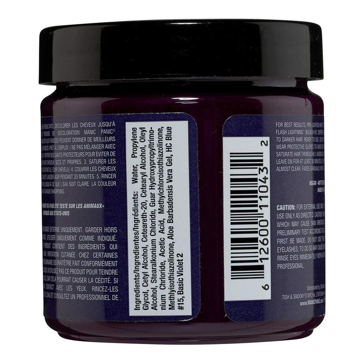 Permanent Dye Classic Violet Night (118 ml) - Manic Panic Maroc - Aylal Beauty