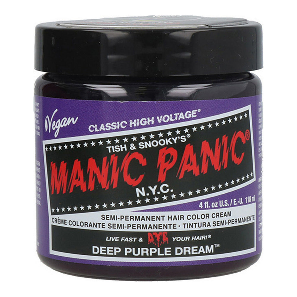 Permanent Dye Classic Deep Purple Dream (118 ml) - Manic Panic Maroc - Aylal Beauty