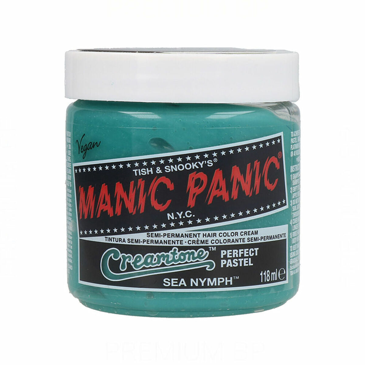 Semi-permanent Colourant ZJ-HCR11057 Sea Nymph (118 ml) - Manic Panic Maroc - Aylal Beauty