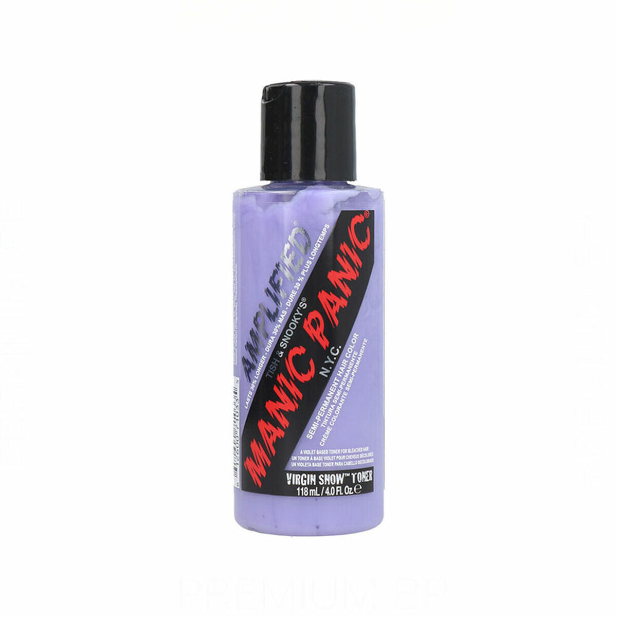 Semi-Permanent Tint Virgin Snow Amplified Spray (118 ml) - Manic Panic Maroc - Aylal Beauty