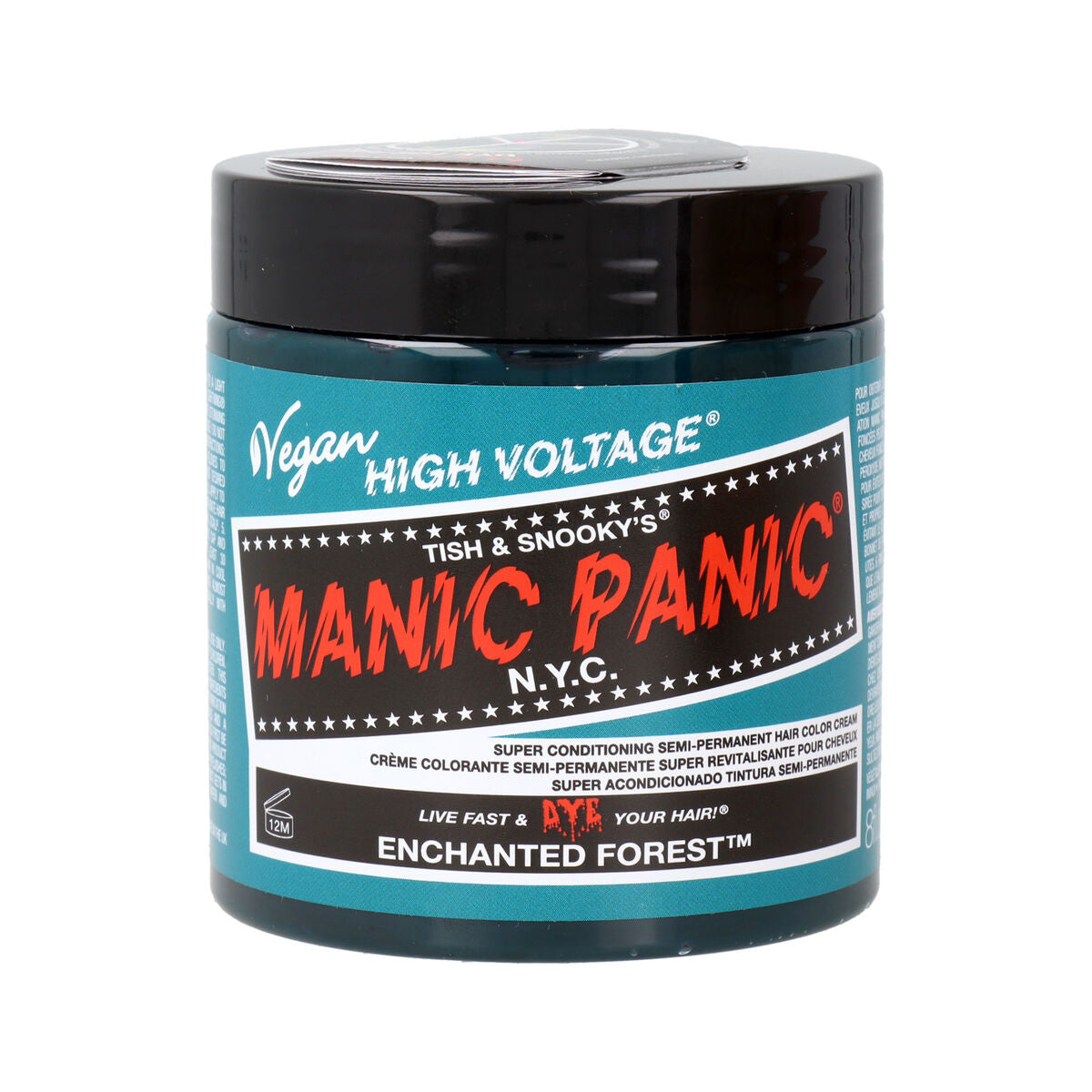 Semi-permanent Colourant Panic High Blue Vegan (237 ml) - Manic Panic Maroc - Aylal Beauty