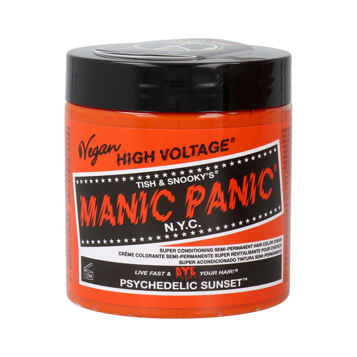 Semi-permanent Colourant Panic High Orange Vegan (237 ml) - Manic Panic Maroc - Aylal Beauty