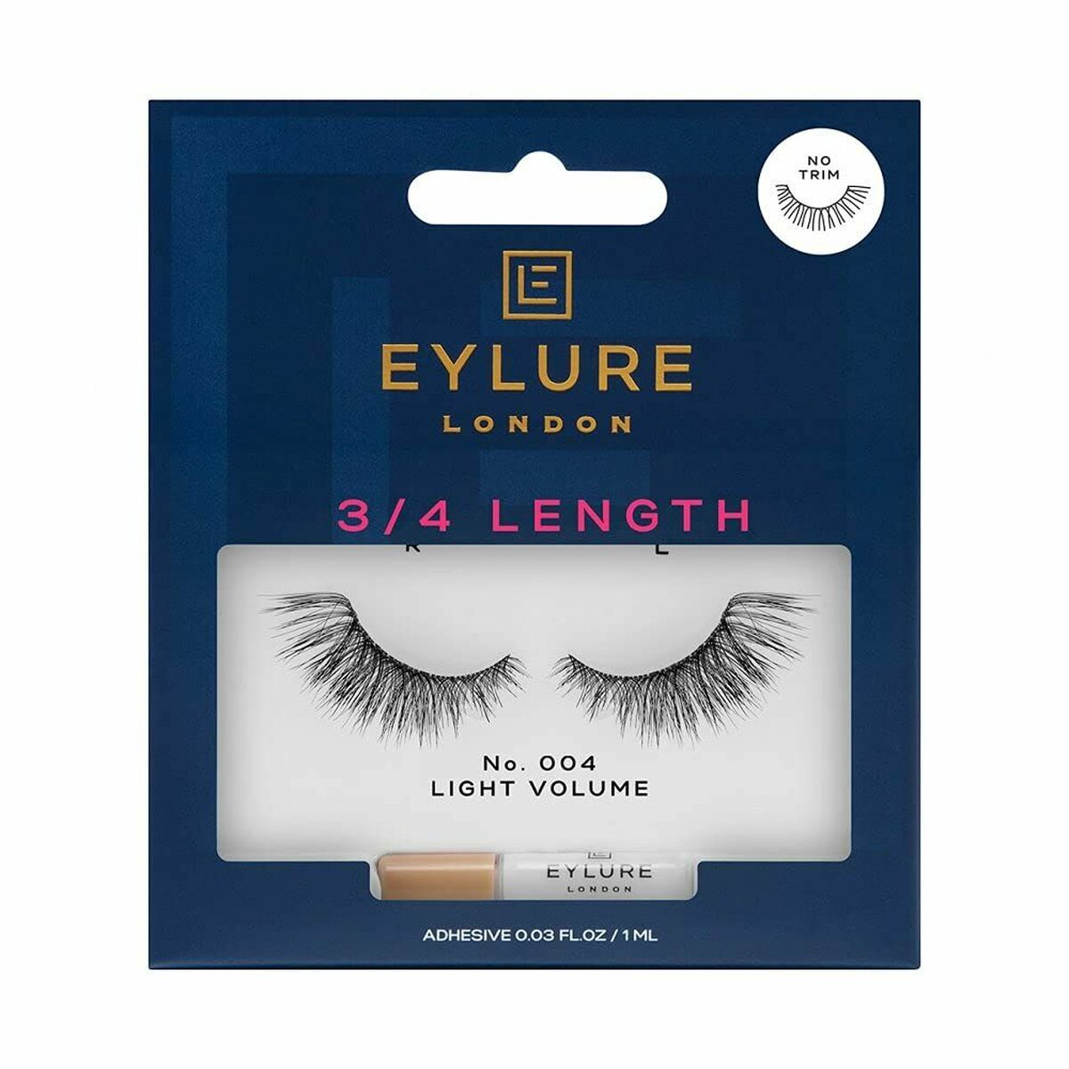 False Eyelashes Volume Nº 004 (1 Unit) - Eylure Maroc - Aylal Beauty