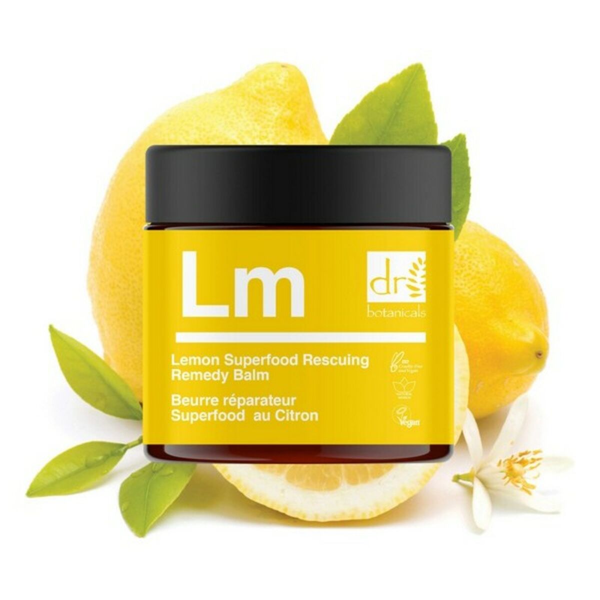 Moisturising Balm Lemon Superfood Lemon Superfood 60 ml - Botanicals Maroc - Aylal Beauty