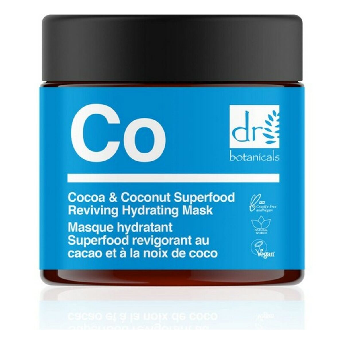 Facial Mask Cocoa & Coconut Superfood (50 ml) - Botanicals Maroc - Aylal Beauty