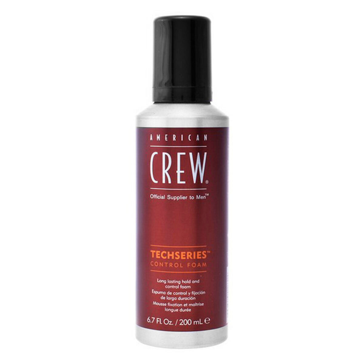 Styling Mousse Tech Series Control (200 ml) - American Crew Maroc - Aylal Beauty