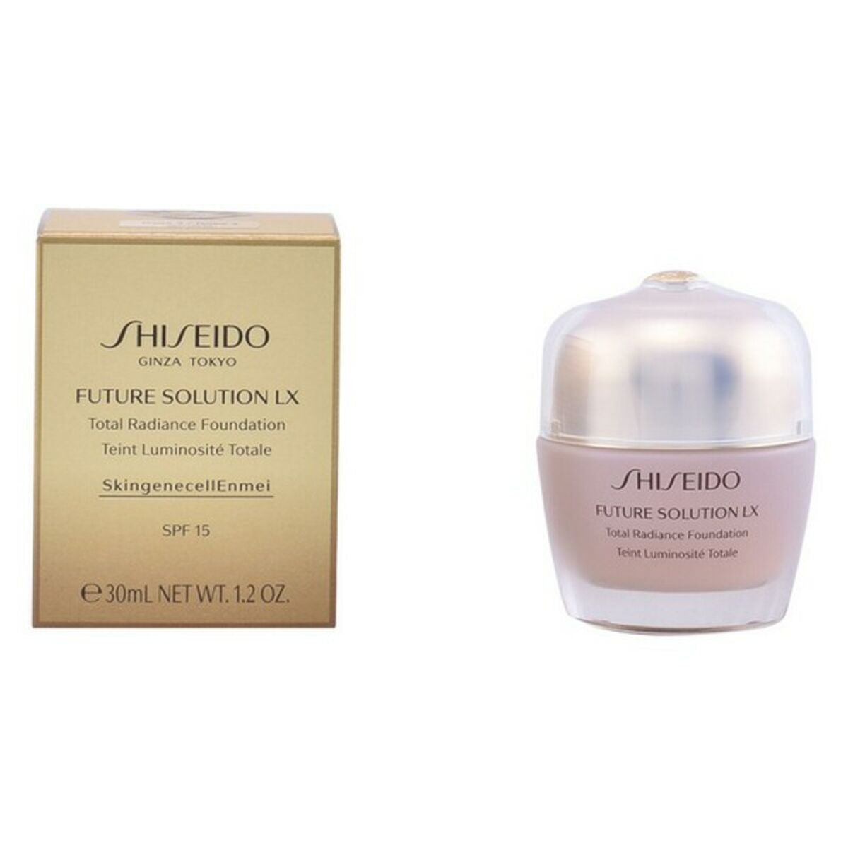 Crème Make-up Base Future Solution LX 30 ml Spf 15 Spf 20 - Shiseido Maroc - Aylal Beauty