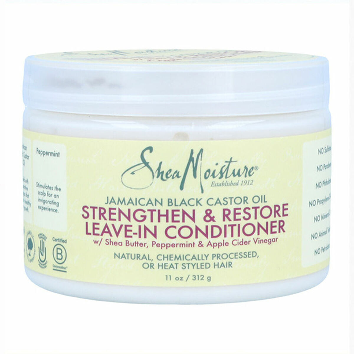 Conditioner Jamaican Black Castor Oil Leave-In (312 g) - Shea Moisture Maroc - Aylal Beauty