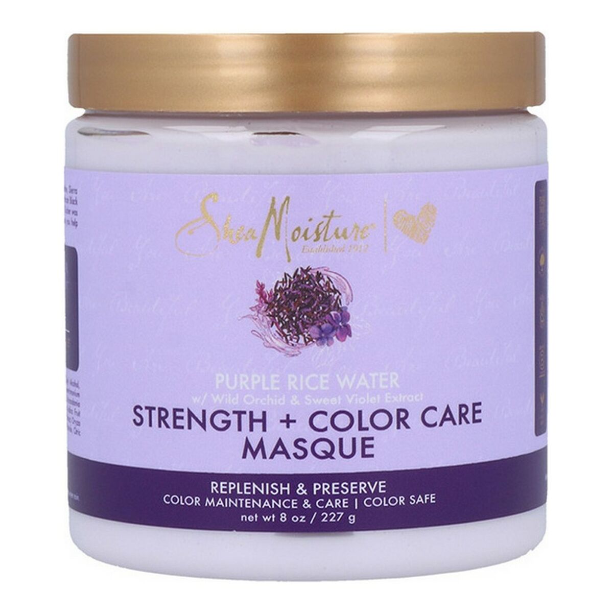 Hair Mask Purple Rice Water Moisture Purple (227 g) - Shea Moisture Maroc - Aylal Beauty