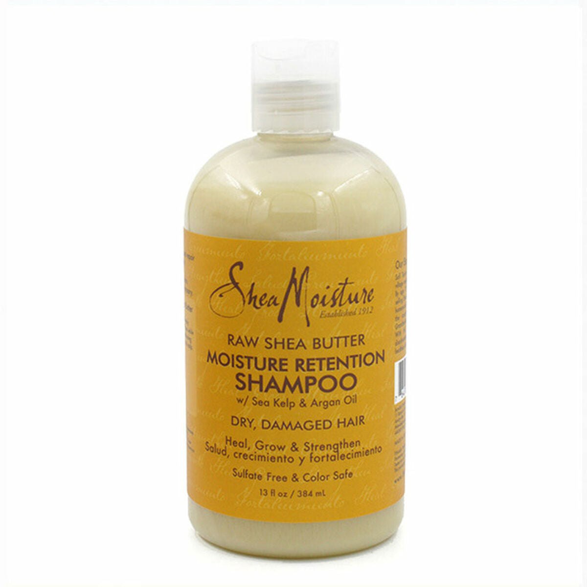 Shampoo Raw Shea Butter (384 ml) - Shea Moisture Maroc - Aylal Beauty