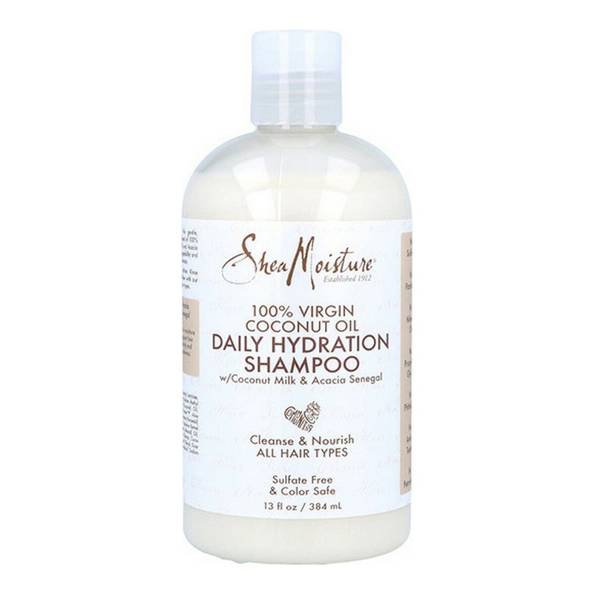 Shampoo Virgin Coconut Oil Hydration (384 ml) - Shea Moisture Maroc - Aylal Beauty