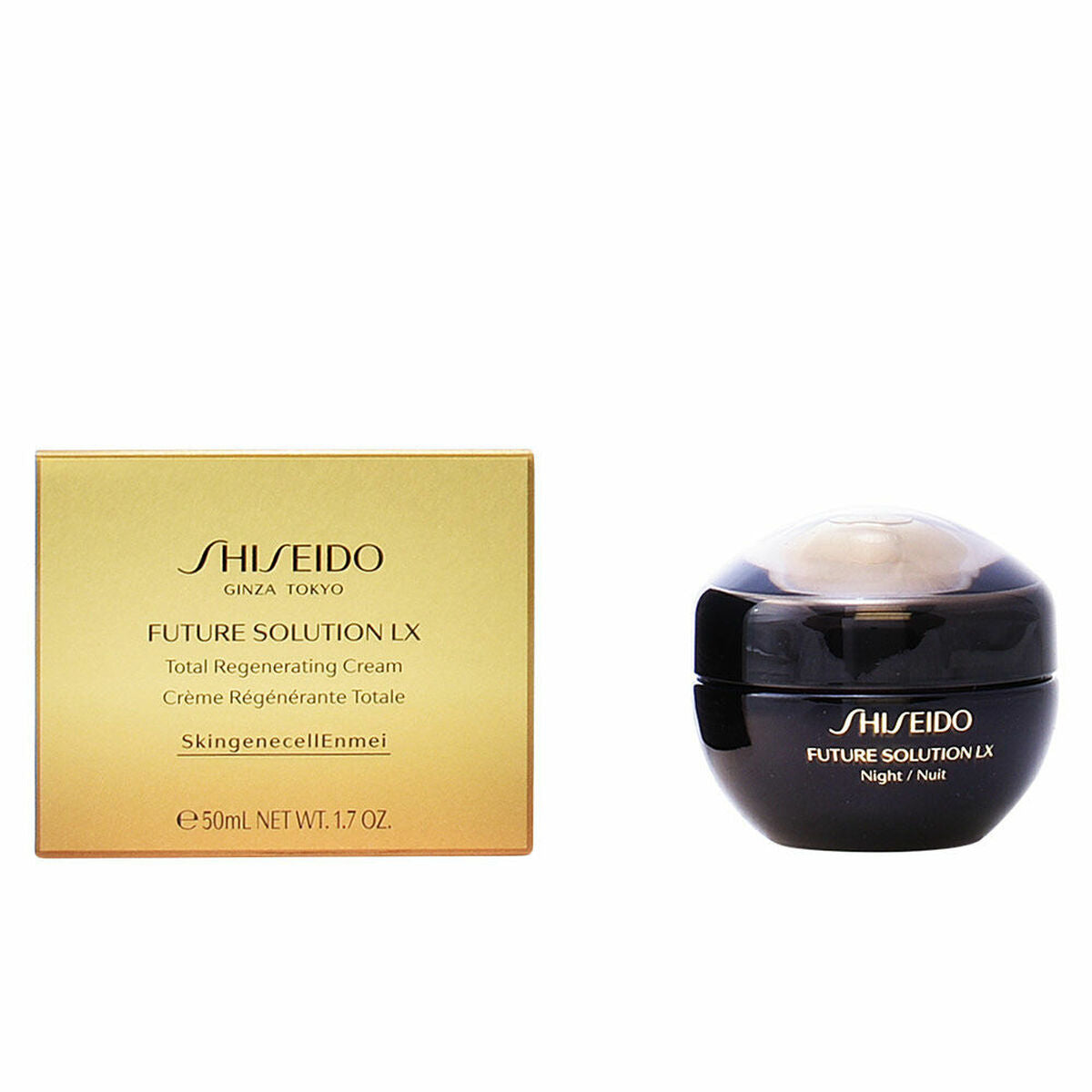 Night Cream Total Regenerating Cream (50 ml) - Shiseido Maroc - Aylal Beauty