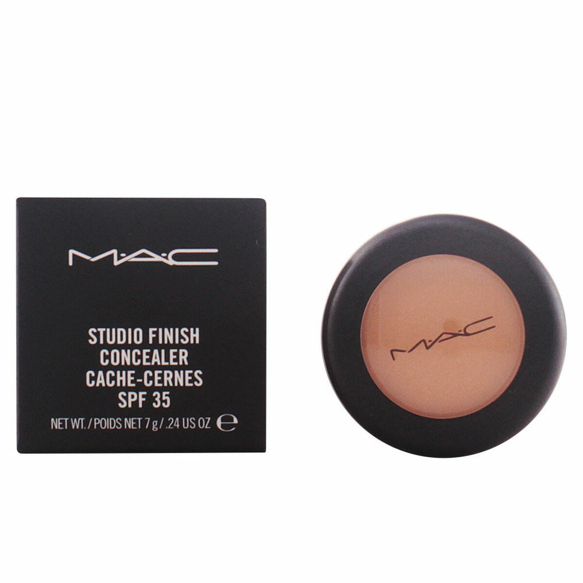 Powder Make-up Base Mac Studio Finish Spf 35 NC20 (7 g) | MAC Cosmetics | Aylal Beauty