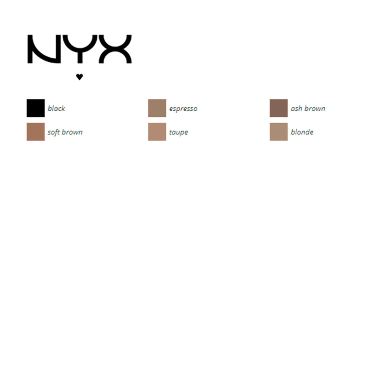 Eyebrow Make-up Precision (0,13 g) - NYX Maroc - Aylal Beauty