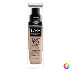 Liquid Make Up Base Can't Stop Won't Stop (30 ml) (30 ml) - NYX Maroc - Aylal Beauty