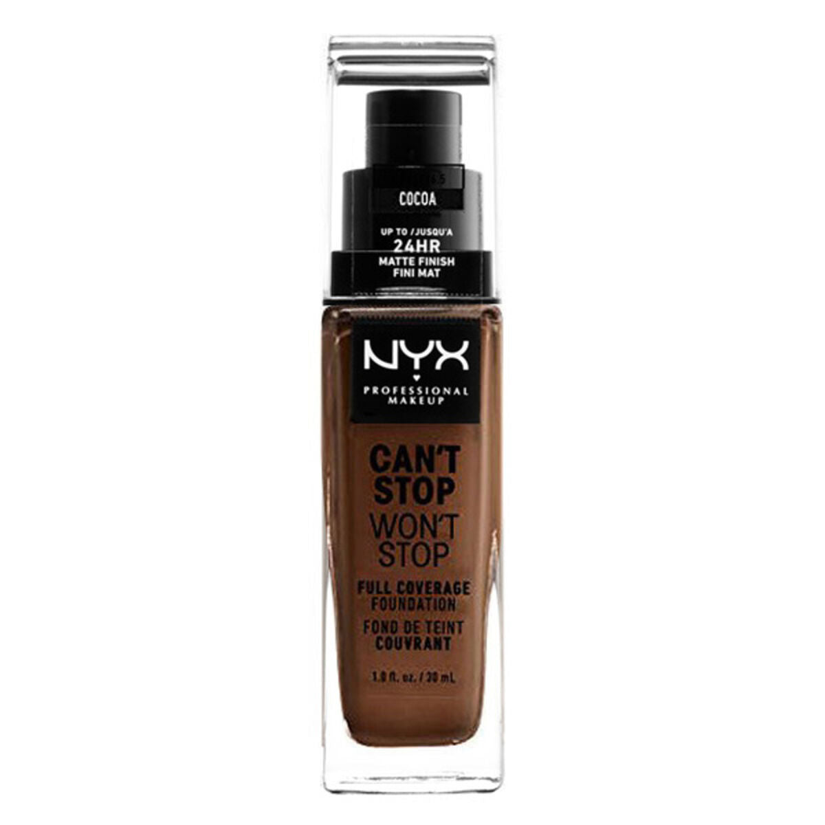 Liquid Make Up Base Can't Stop Won't Stop (30 ml) (30 ml) - NYX Maroc - Aylal Beauty