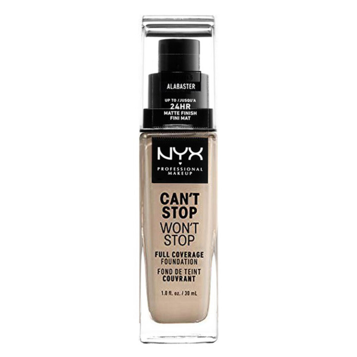 Liquid Make Up Base Can't Stop Won't Stop (30 ml) (30 ml) - NYX Maroc - Aylal Beauty