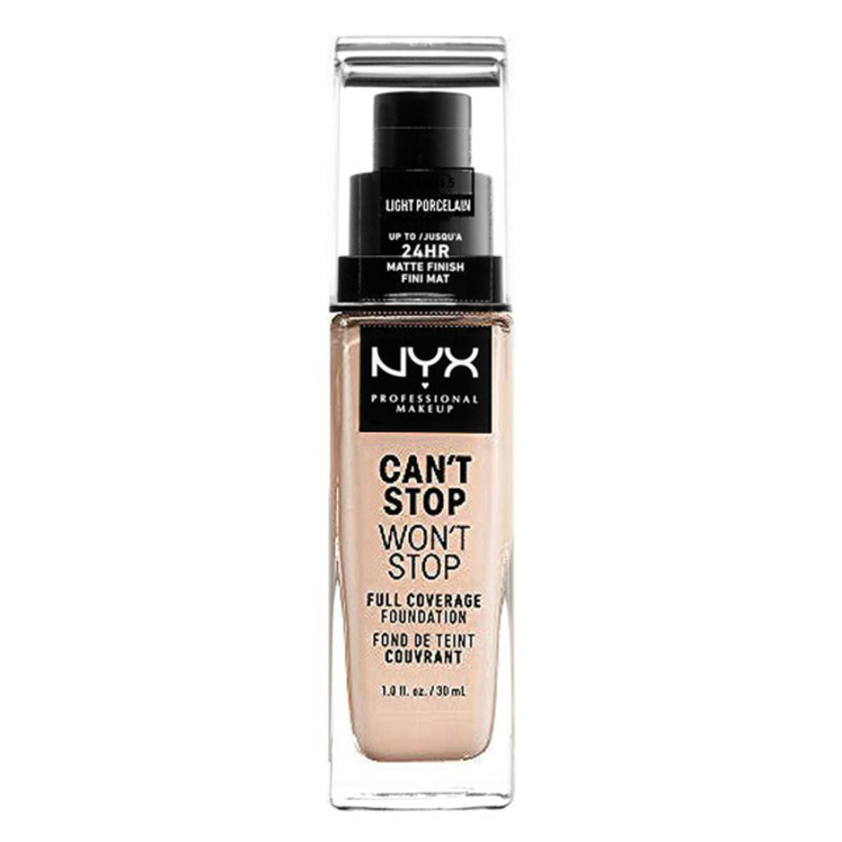 Liquid Make Up Base Can't Stop Won't Stop (30 ml) (30 ml) - NYX Maroc - Aylal Beauty