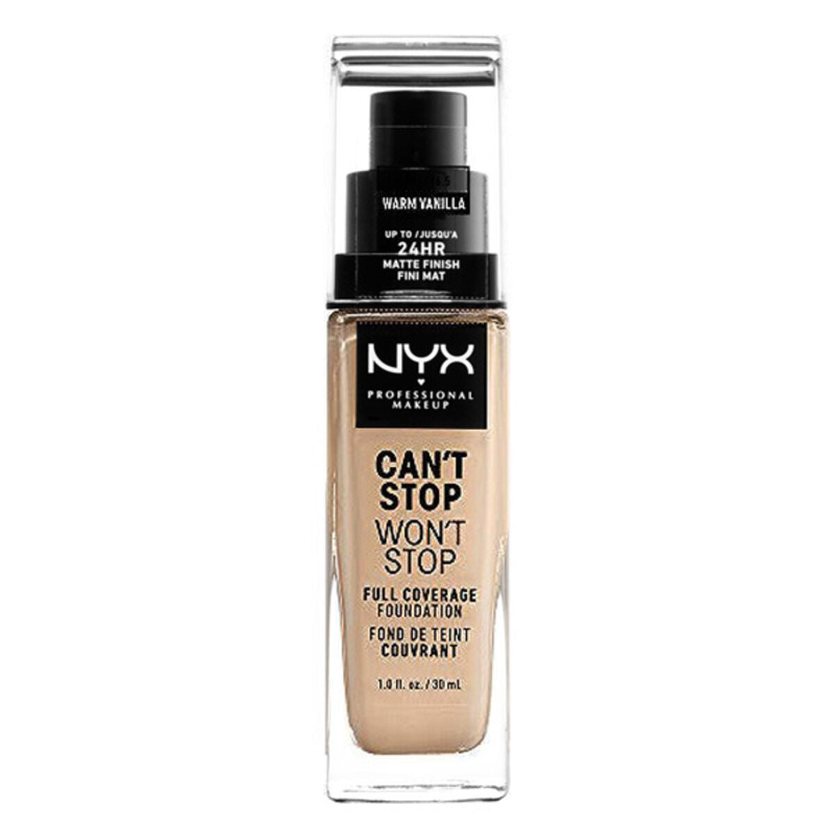 Liquid Make Up Base Can't Stop Won't Stop (30 ml) (30 ml) - NYX Maroc - Aylal Beauty