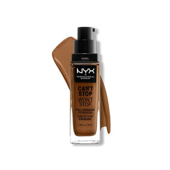Crème Make-up Base NYX Can't Stop Won't Stop Warm mahogany 30 ml | NYX | Aylal Beauty