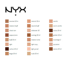 Liquid Make Up Base Can't Stop Won't Stop (30 ml) (30 ml) - NYX Maroc - Aylal Beauty