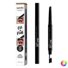 Eyebrow Make-up Fill & Fluff (15 g) - NYX Maroc - Aylal Beauty